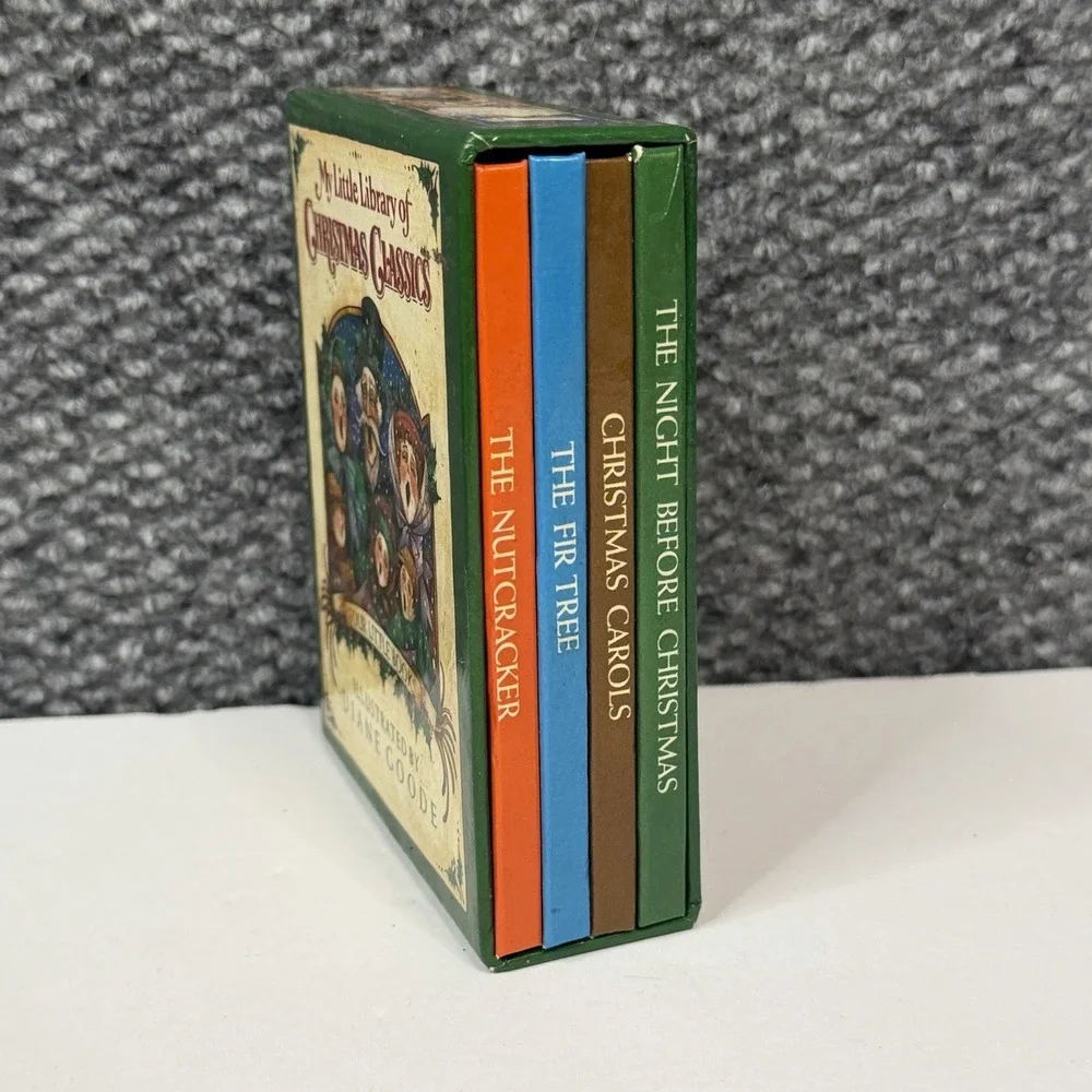 My Little Library Of Christmas Classics Diane Goode 4 Hardcover Books 1983 Set